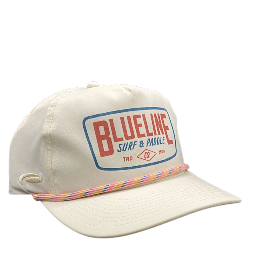 Blueline Surf + Paddle Co. Classic Badge Cream / Confetti Stripe US HC SC TR02895