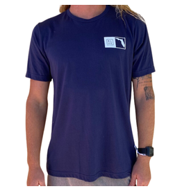 Blueline Surf + Paddle Co. The Florida Box Solid Navy/White