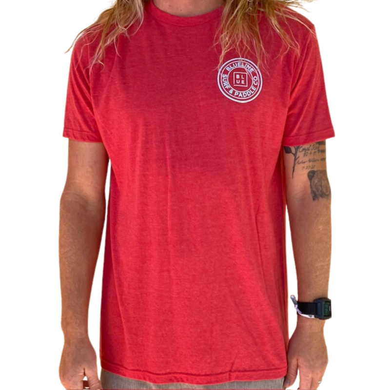 Blueline Surf + Paddle Co. The Original Red Heather/Light Blue