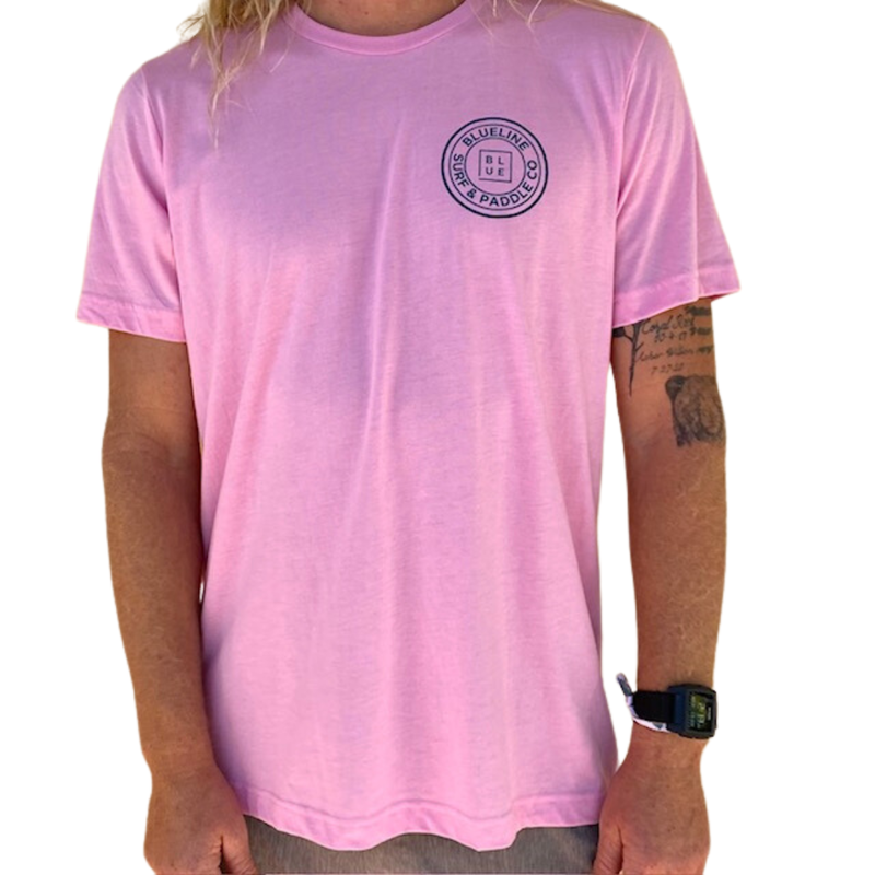 Blueline Surf + Paddle Co. The Original Heather Bubble Gum/Navy