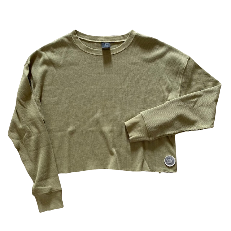 Blueline Surf + Paddle Co. Sophie Crop Pullover Olive