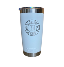 Blueline Surf + Paddle Co. Yeti X Blueline 20 oz. Tumbler White