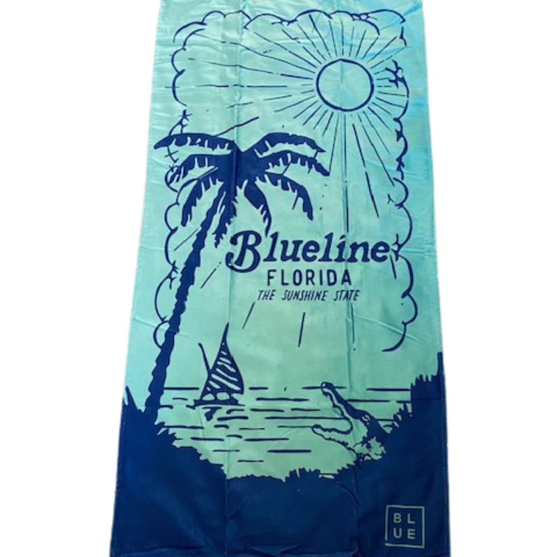 Blueline Surf + Paddle Co. SL6 Haze Twilight  Large Beach Towel