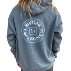 Blueline Surf + Paddle Co. OG Pullover Hood Blue Magic