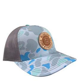 Blueline Surf + Paddle Co. OG Leather Patch Duck Camo
