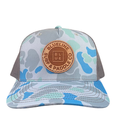 Blueline Surf + Paddle Co. OG Leather Patch Duck Camo