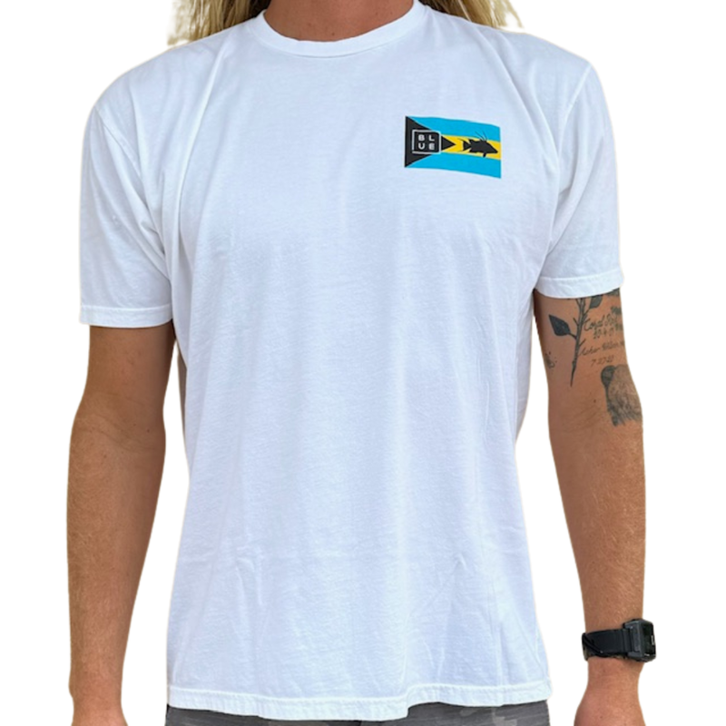 Blueline Surf + Paddle Co. Bahamas Hogfish Washed White