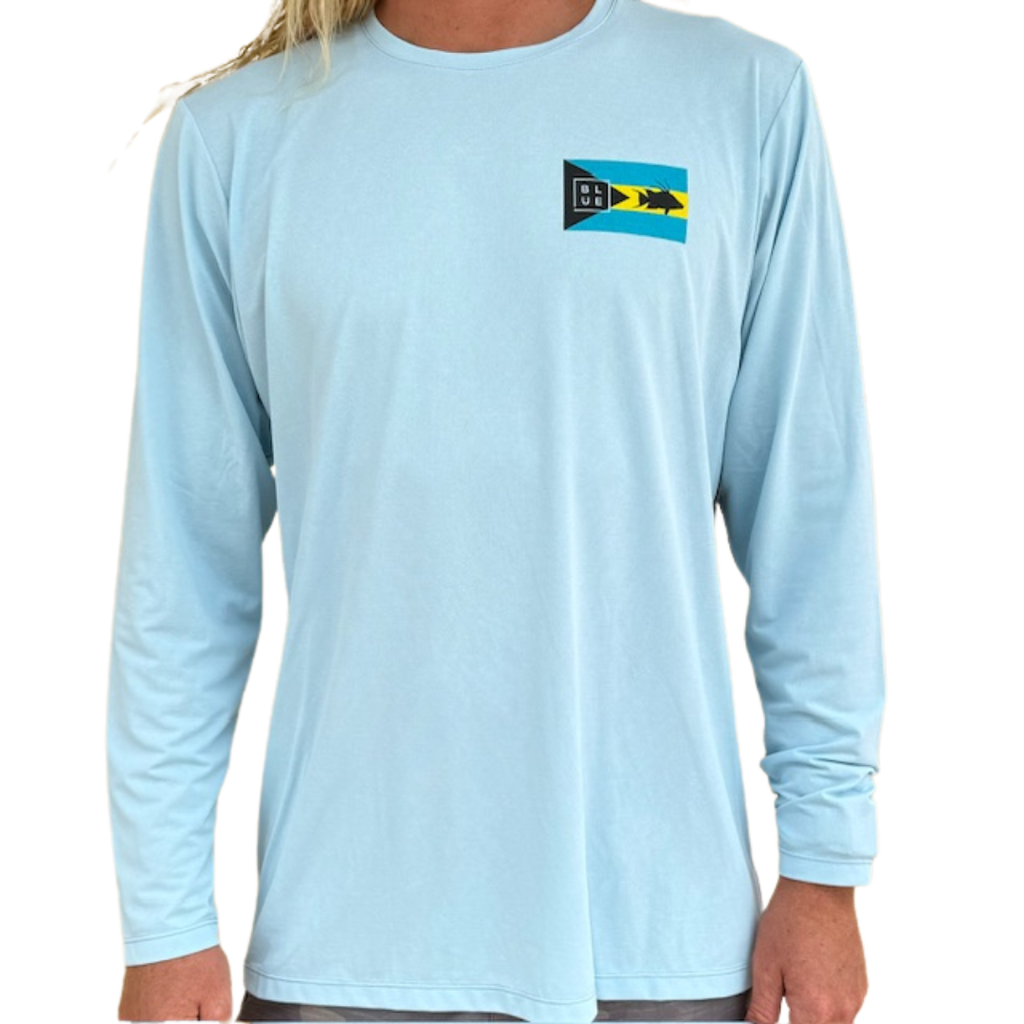 Blueline Surf + Paddle Co. LowPro LS Bahamas Hogfish Sky