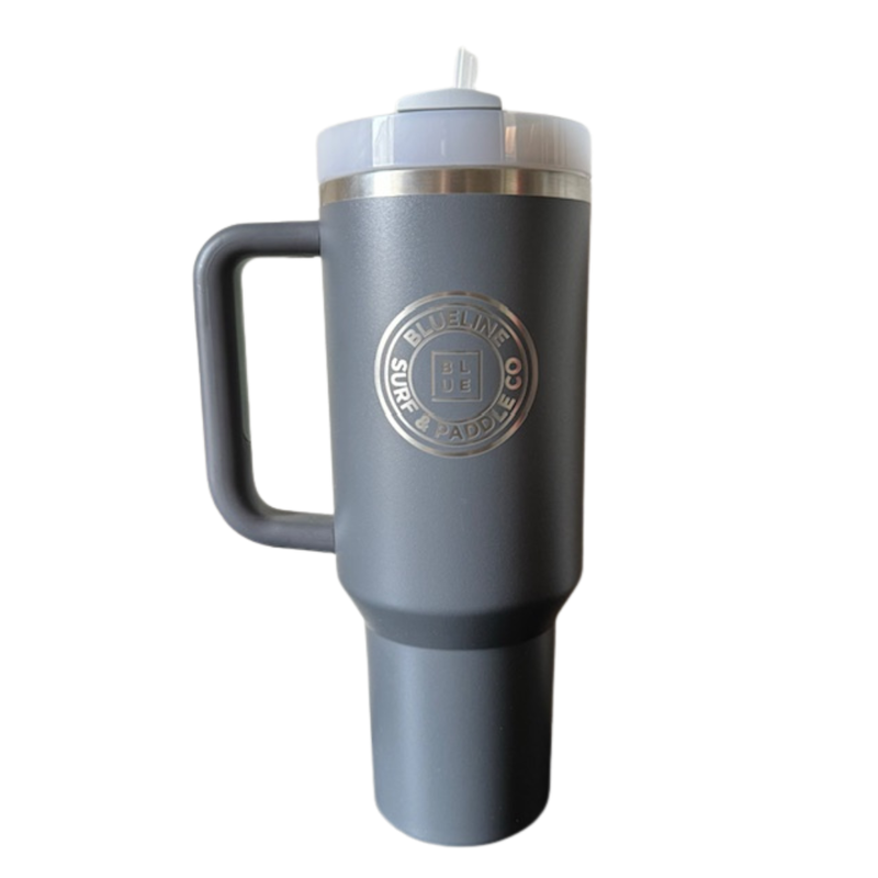 Blueline Surf + Paddle Co. STANLEY X BL Quencher H2.0 40 oz. FlowState Tumbler Charcoal