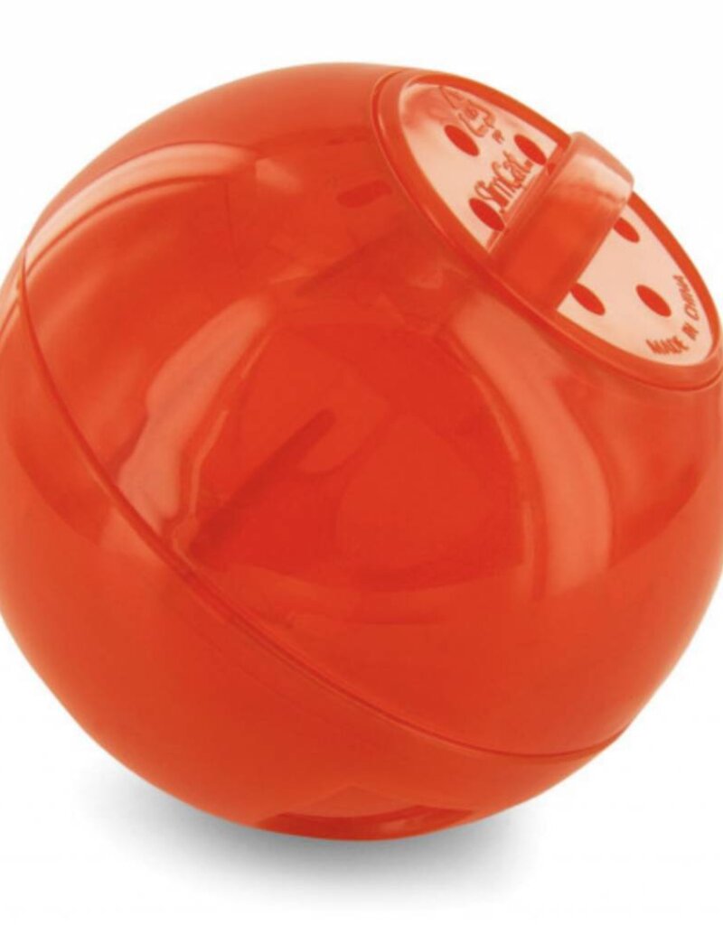 Petsafe Slim Cat Interactive Feeder Cat Toy Orange Mycattime