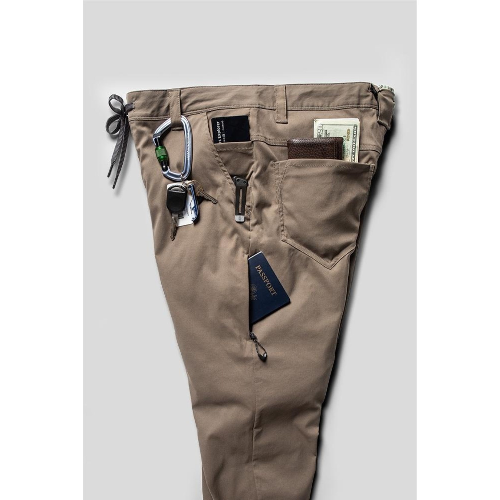 686 Men's Everywhere Pant - Slim Fit Coffee / 38