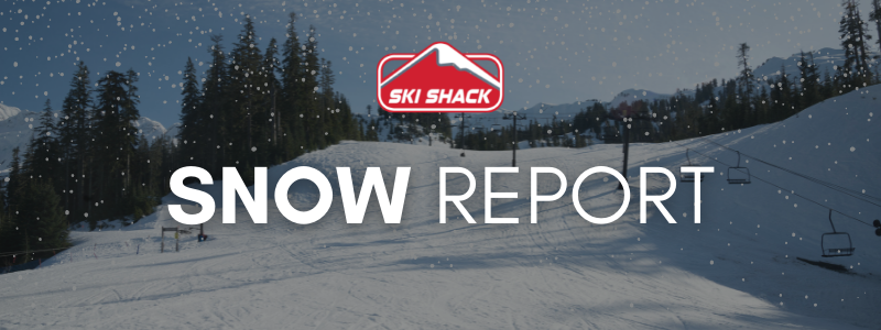 snow report by ski shack