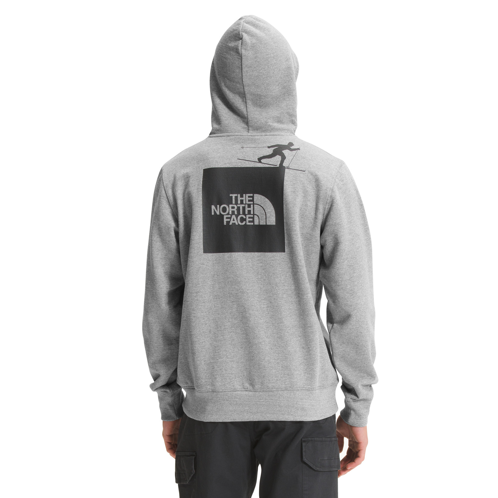 mens north face hoodie white