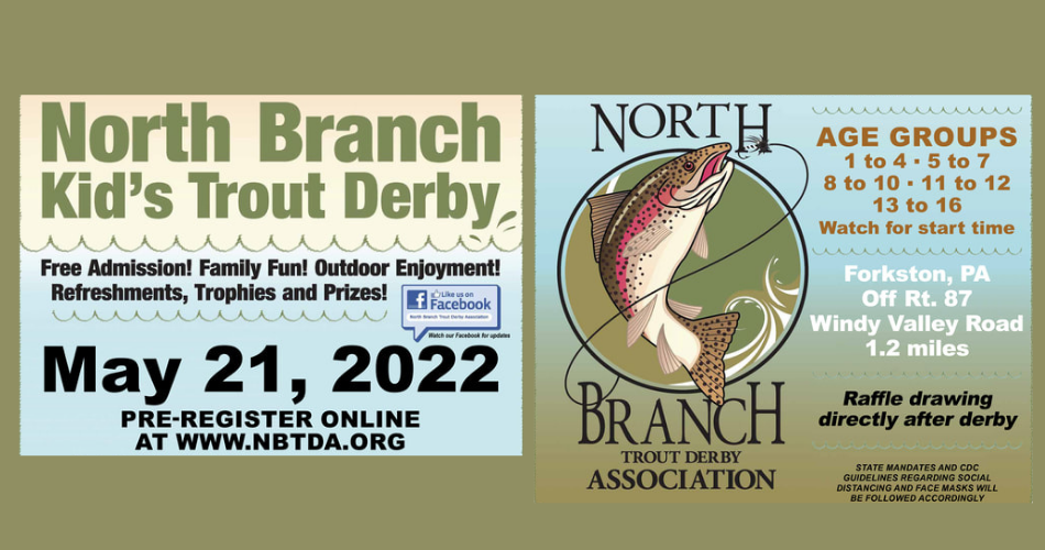 Kids Trout Derby Poster