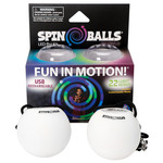 Fun in Motion Toys Spinballs LED Poi Kit