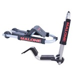 Malone Malone DownLoader Kayak Carrier with Tie-Downs - J-Style - Folding - Side Loading