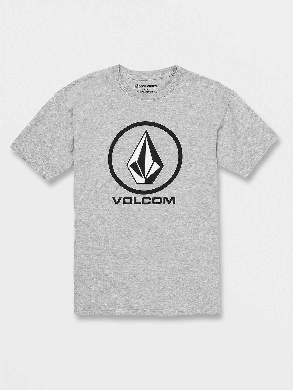 VOLCOM Trademark Mens Tee - BLACK