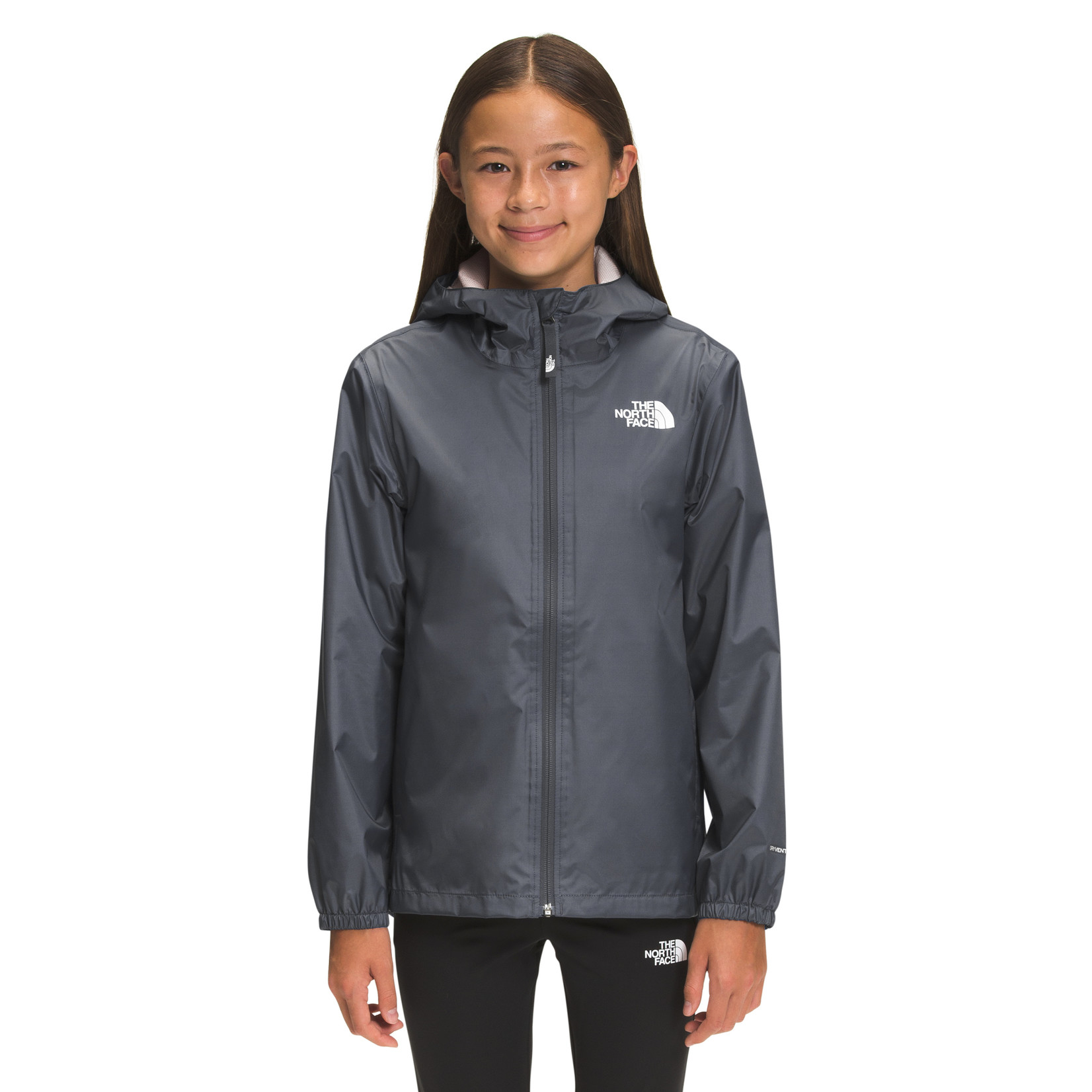 black raincoat north face