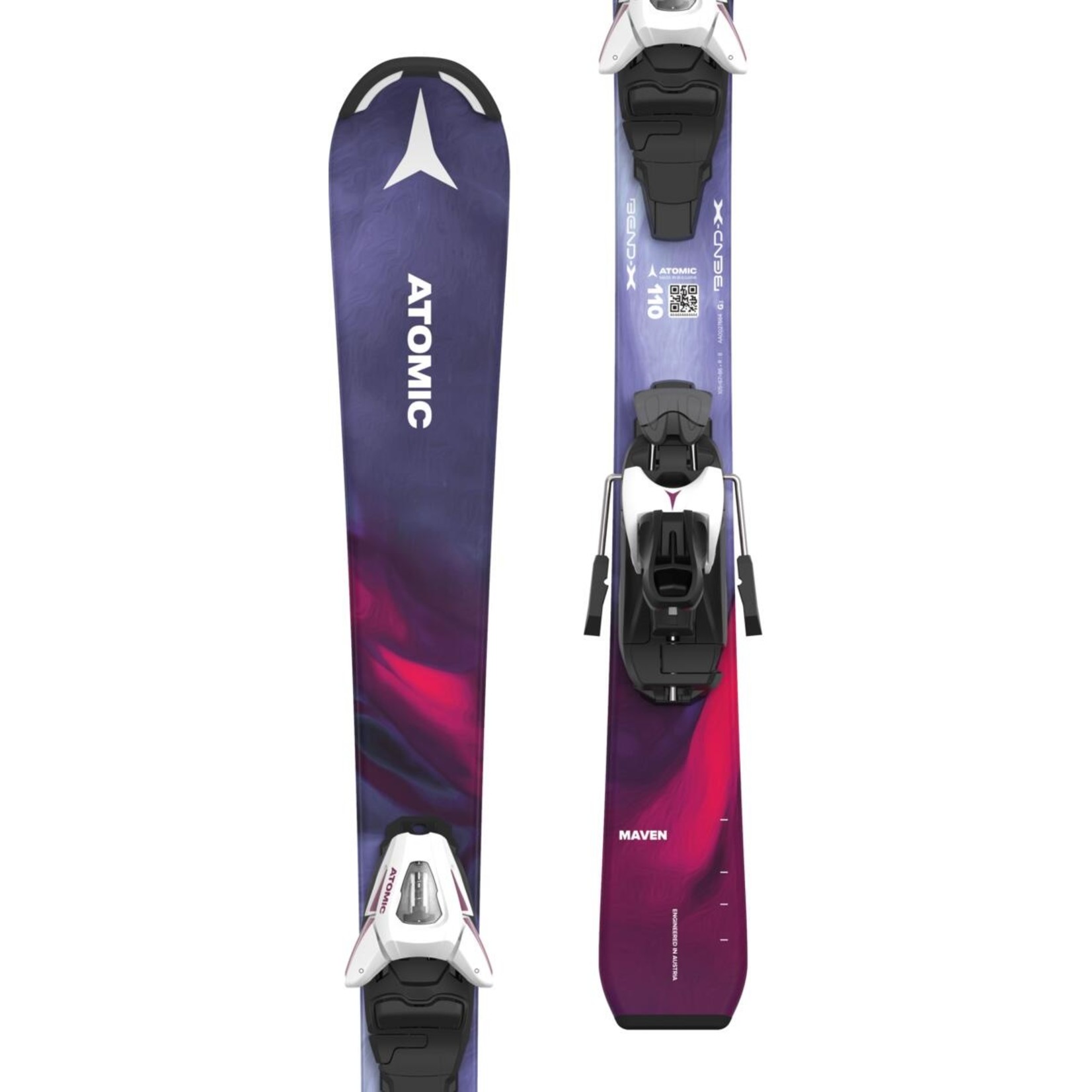 Atomic Atomic Maven Girl Kids Skis w/ C5 GW Bindings 2024