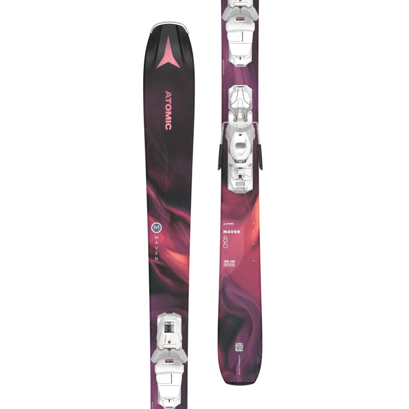 Atomic Atomic Maven 86 R Women's Skis w/ M10 GW Bindings 2023
