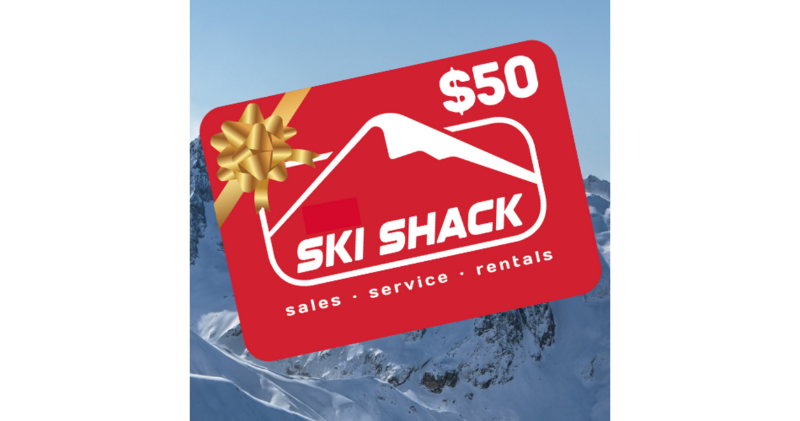 $50 Ski Shack Gift Card