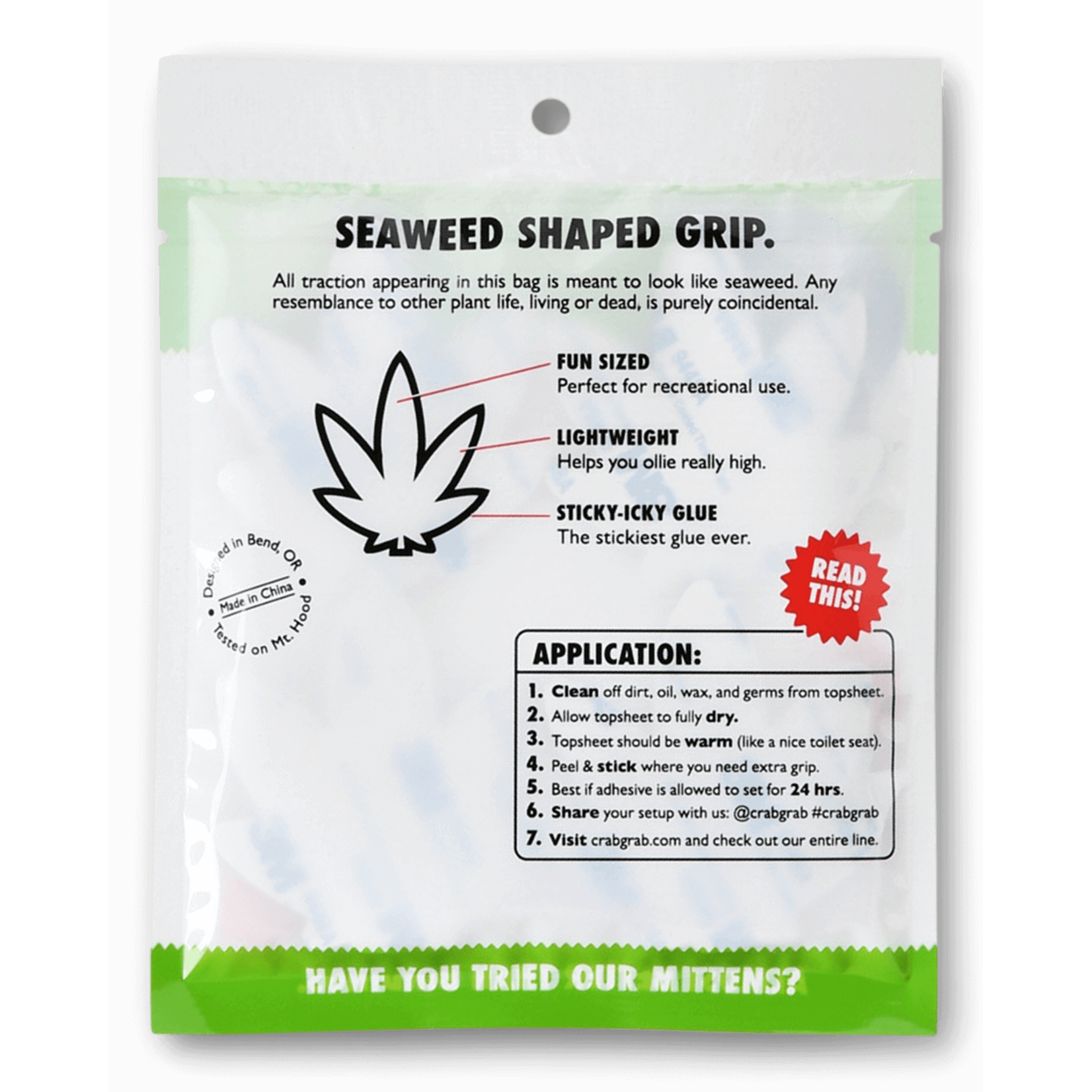 Crab Grab Crab Grab Mini Seaweed