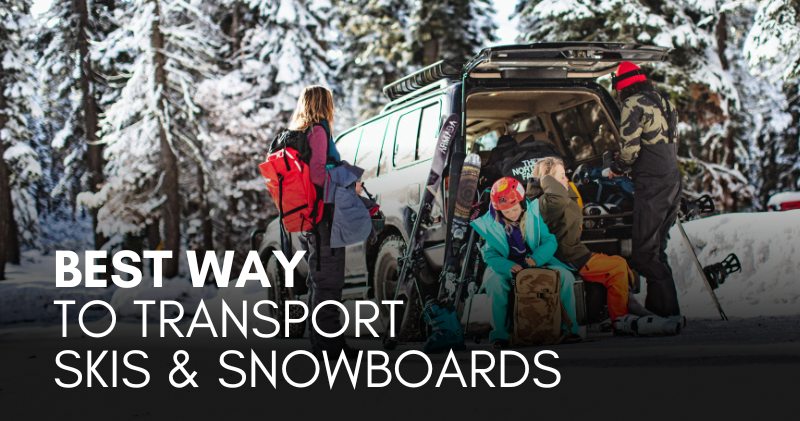 Best Way to Transport Skis & Snowboards