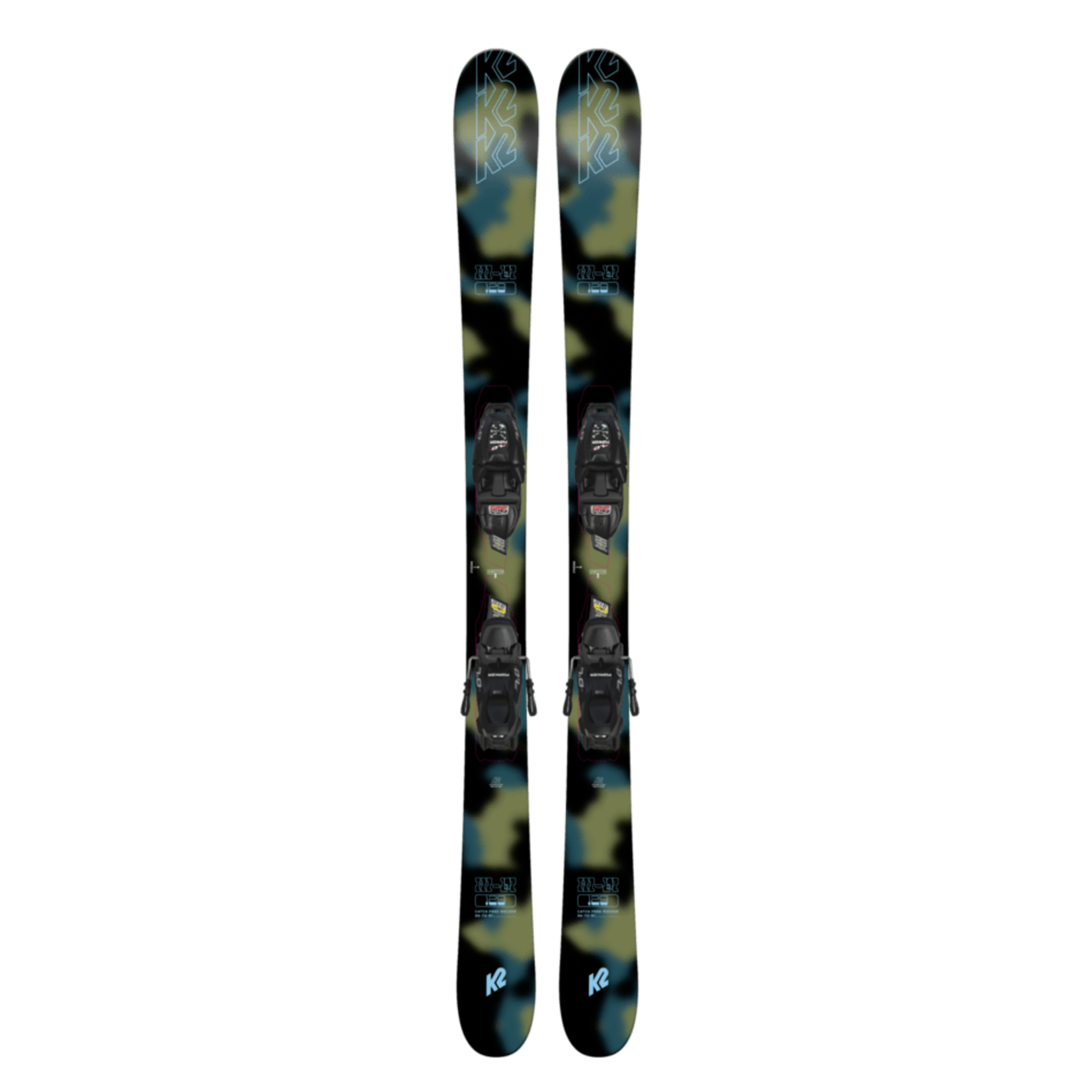 K2 K2 Hi-Fi Jr Skis with FDT 7.0 Bindings 2025