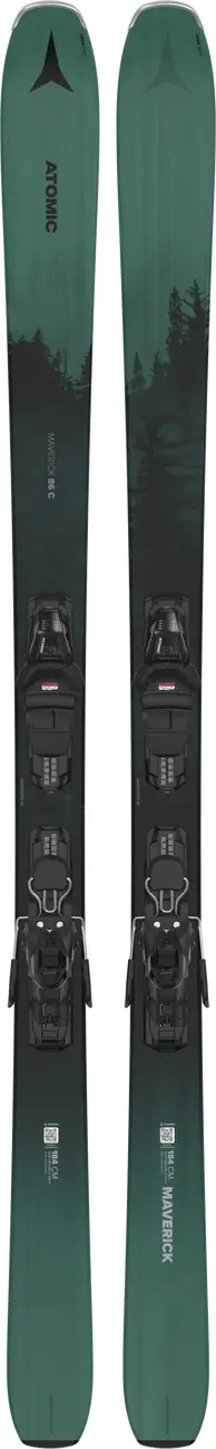 Atomic Maverick 86 C Men's Skis w/ M10 GW Bindings 2025