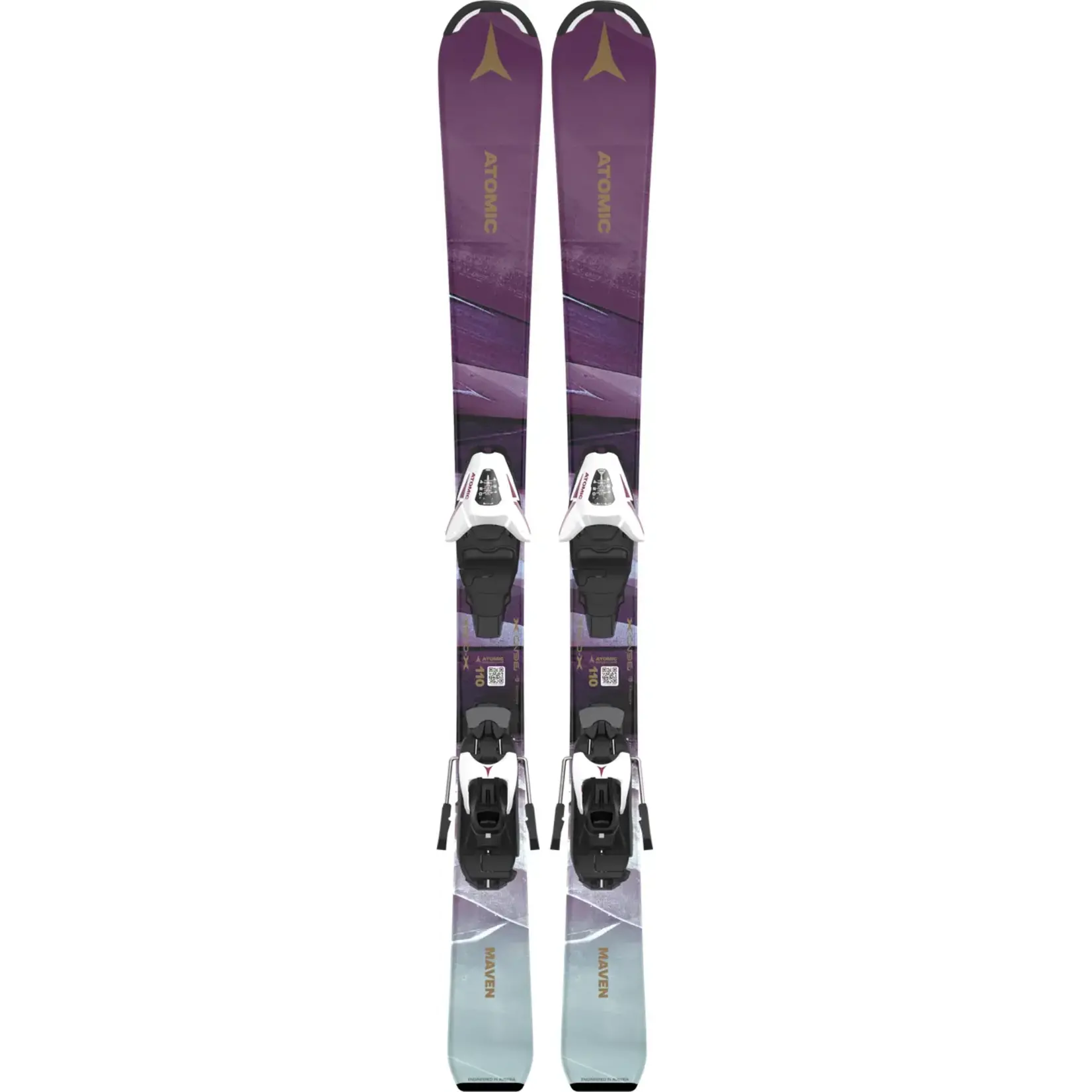 Atomic Atomic Maven Girl Jr 100-120 Skis w/ C5 GW Bindings 2025
