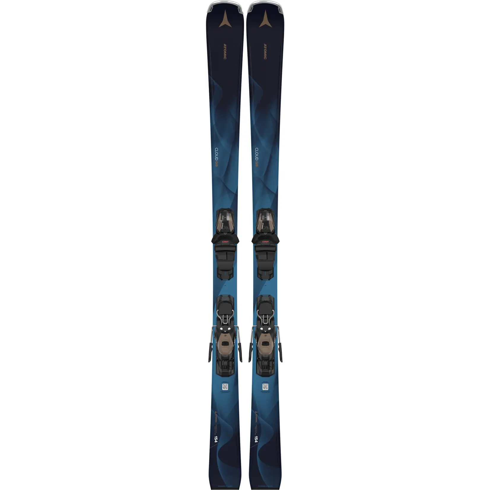 スキー ATOMIC CLOUD R + LITHIUM 10 155cm スキー ATOMIC CLOUD R + LITHIUM 10 155cm Atomic Cloud Q8