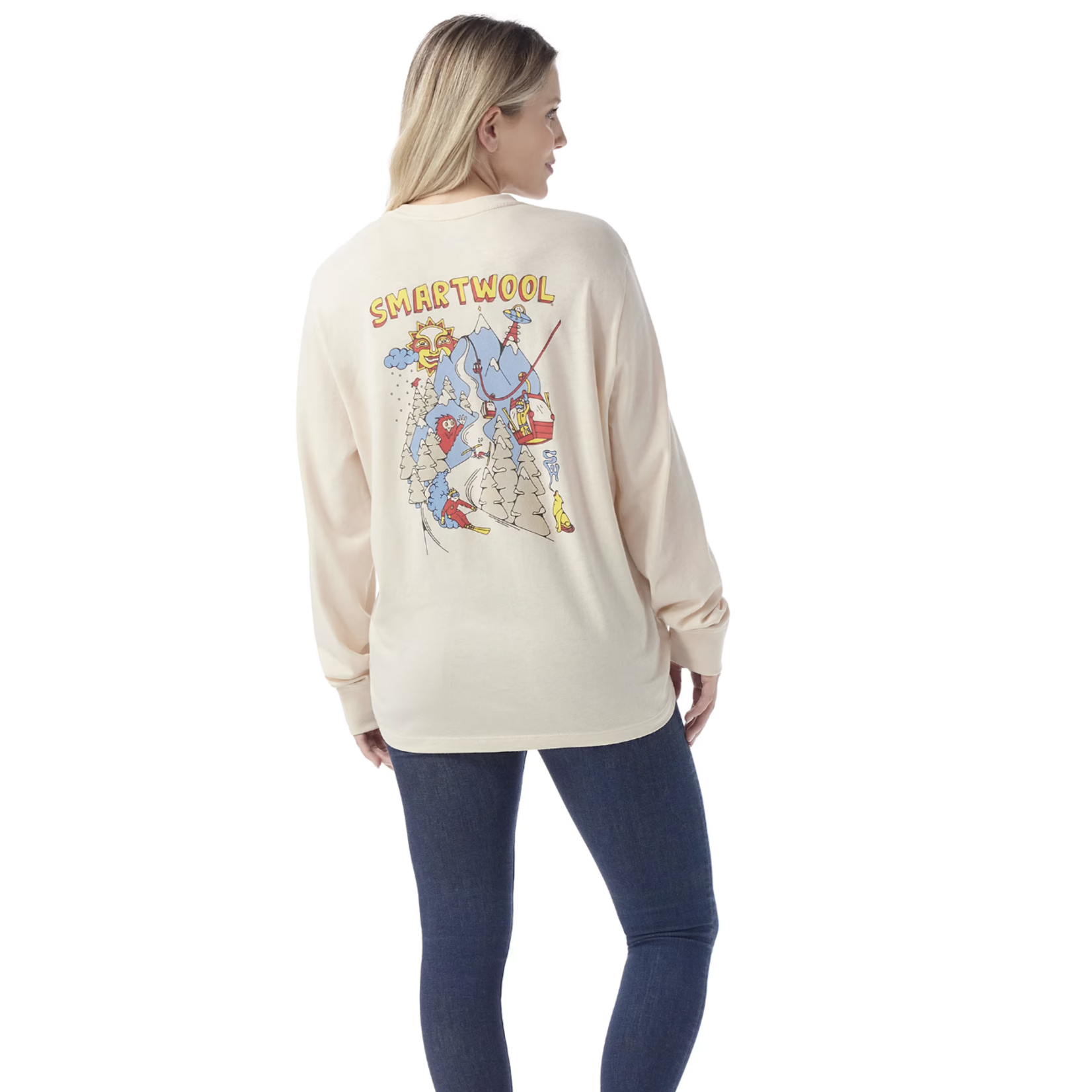 Smartwool Smartwool Ski Circus Graphic Long Sleeve Tee