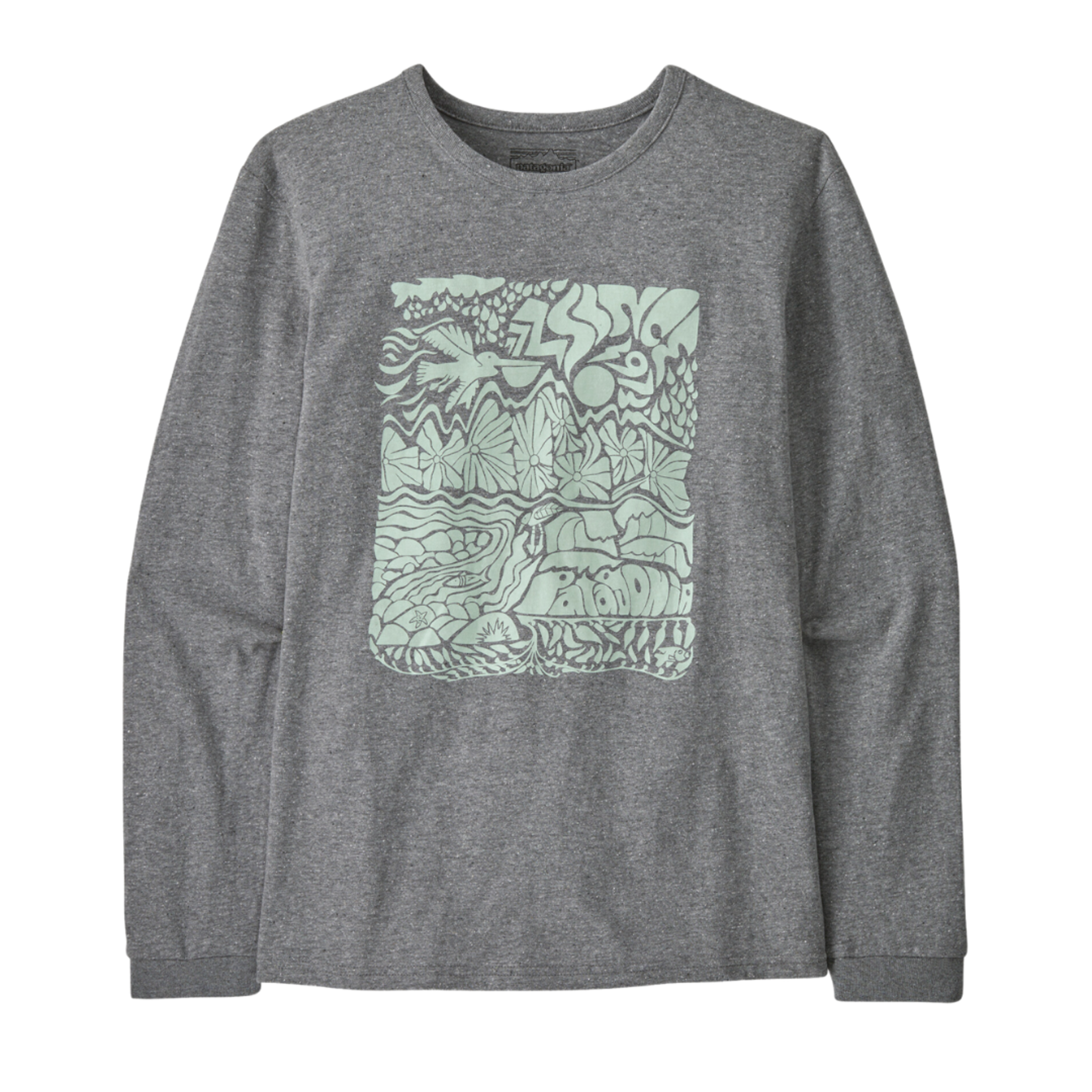 Patagonia Patagonia Women's Long Sleeve Seadaze Responsibili-Tee