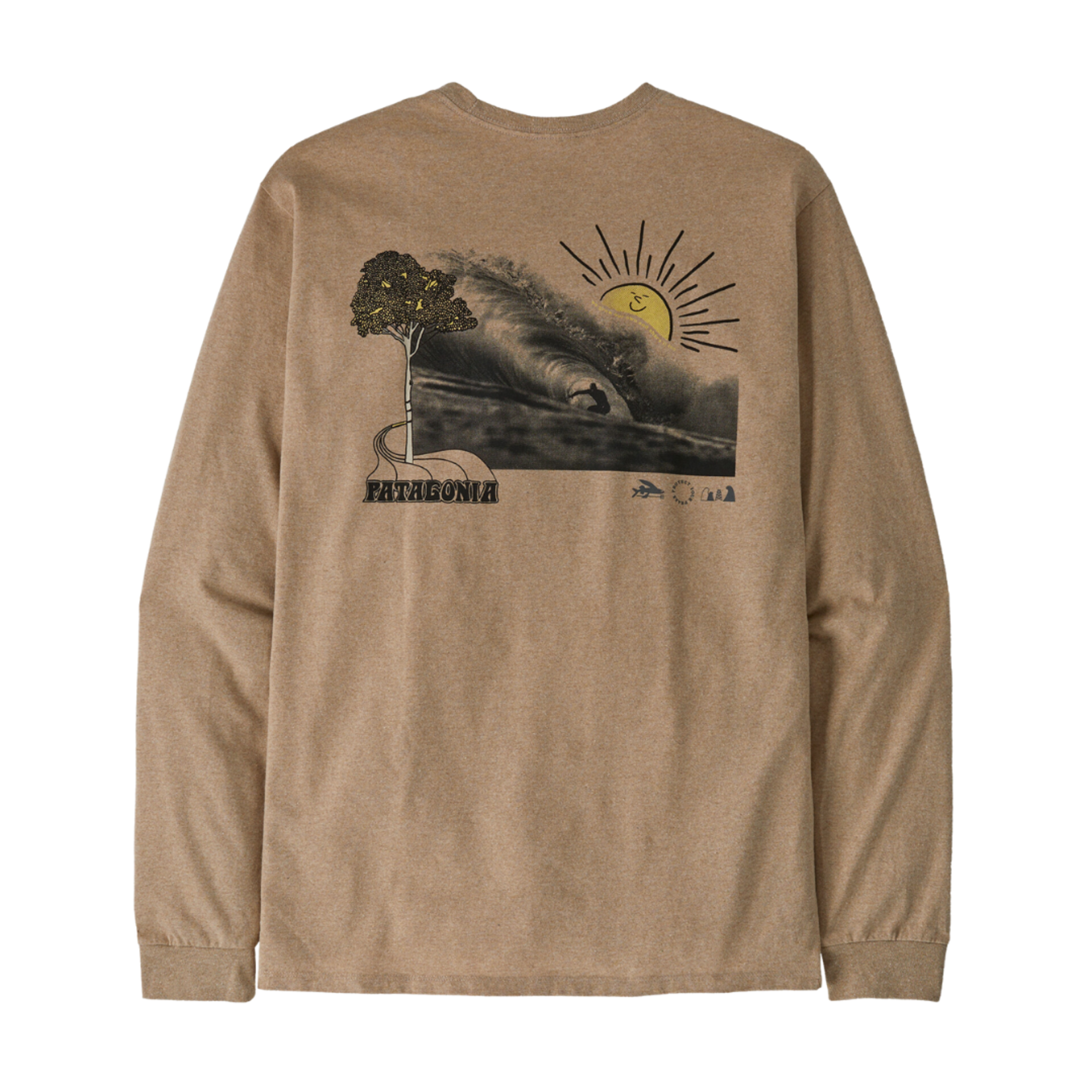 Patagonia Patagonia Men's Long Sleeve Earthsuits Responsibili-Tee