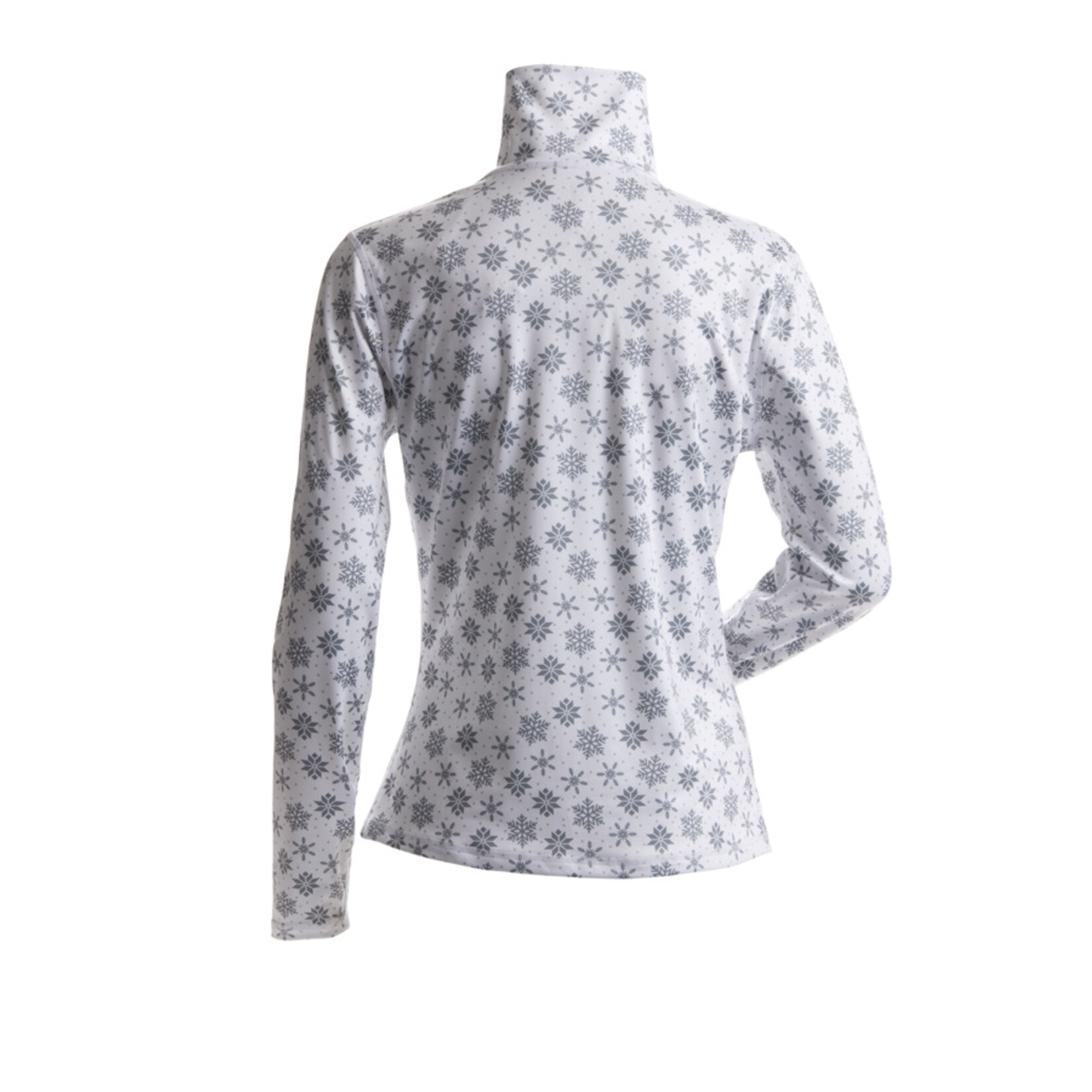 NILS NILS Snowflake T-Neck Women's Base Layer Top