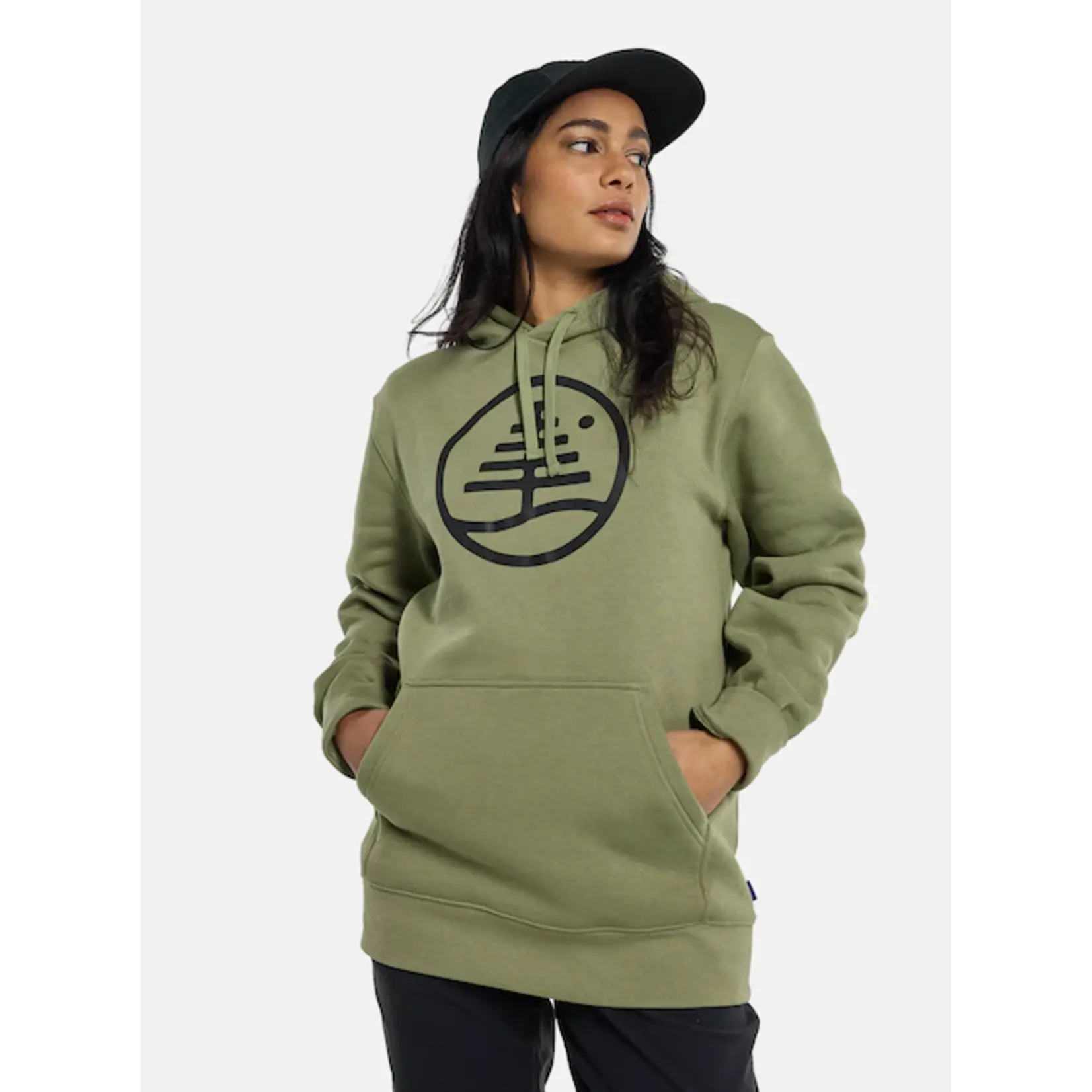 Burton Burton Family Tree Pull Over Hoodie