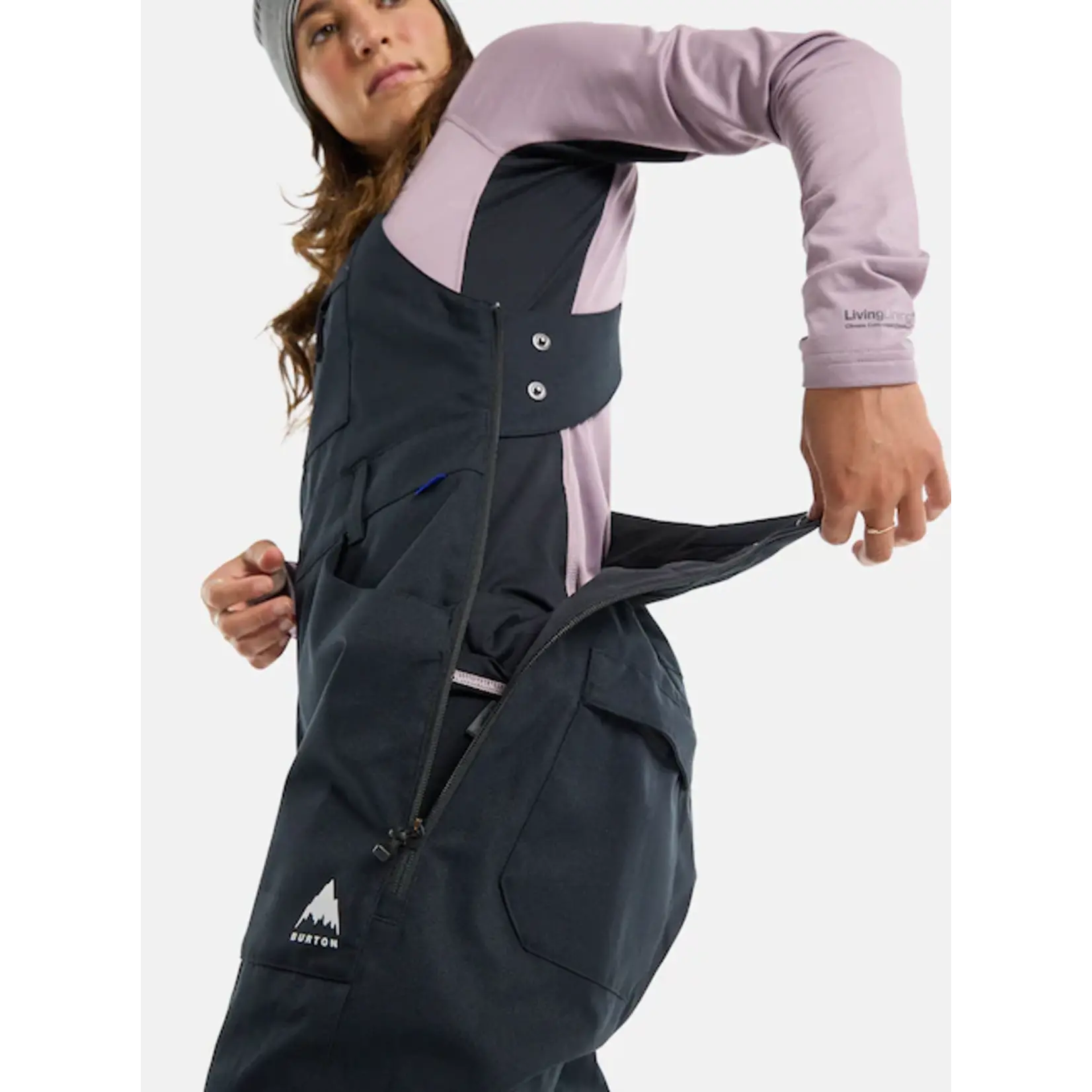 Burton Burton Women's Avalon Stretch 2L Bib Pants - Short