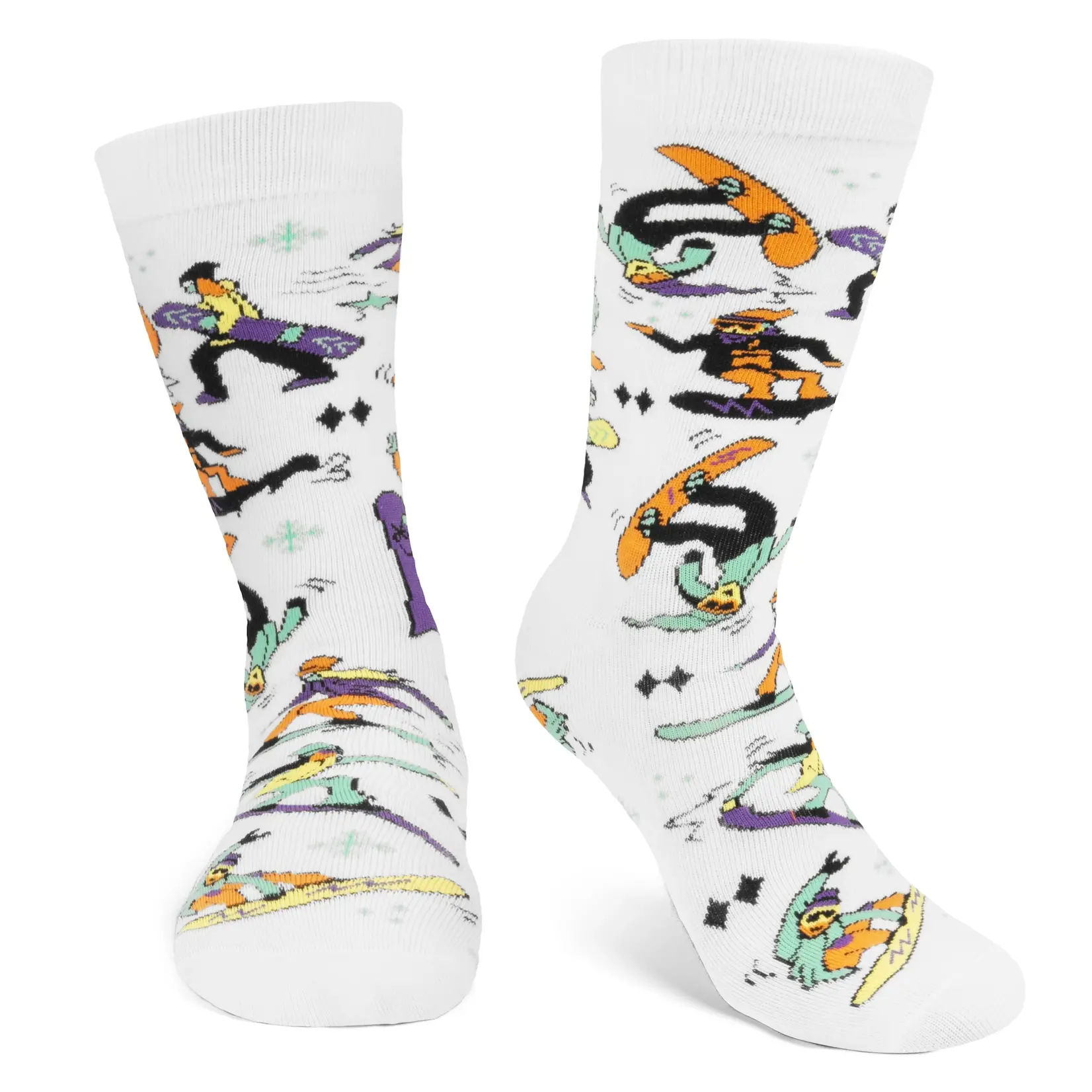 Send it Snowboard Adult Crew Socks