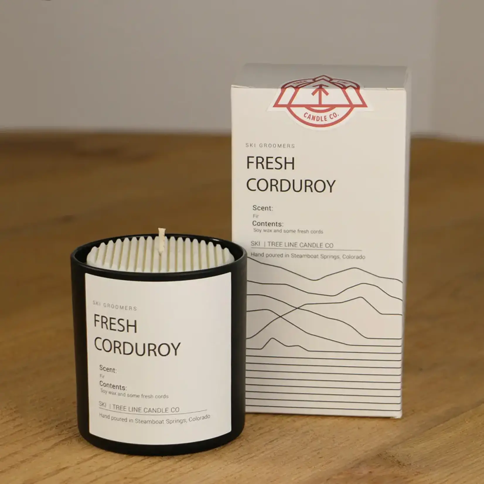 Fresh Corduroy Soy Candle