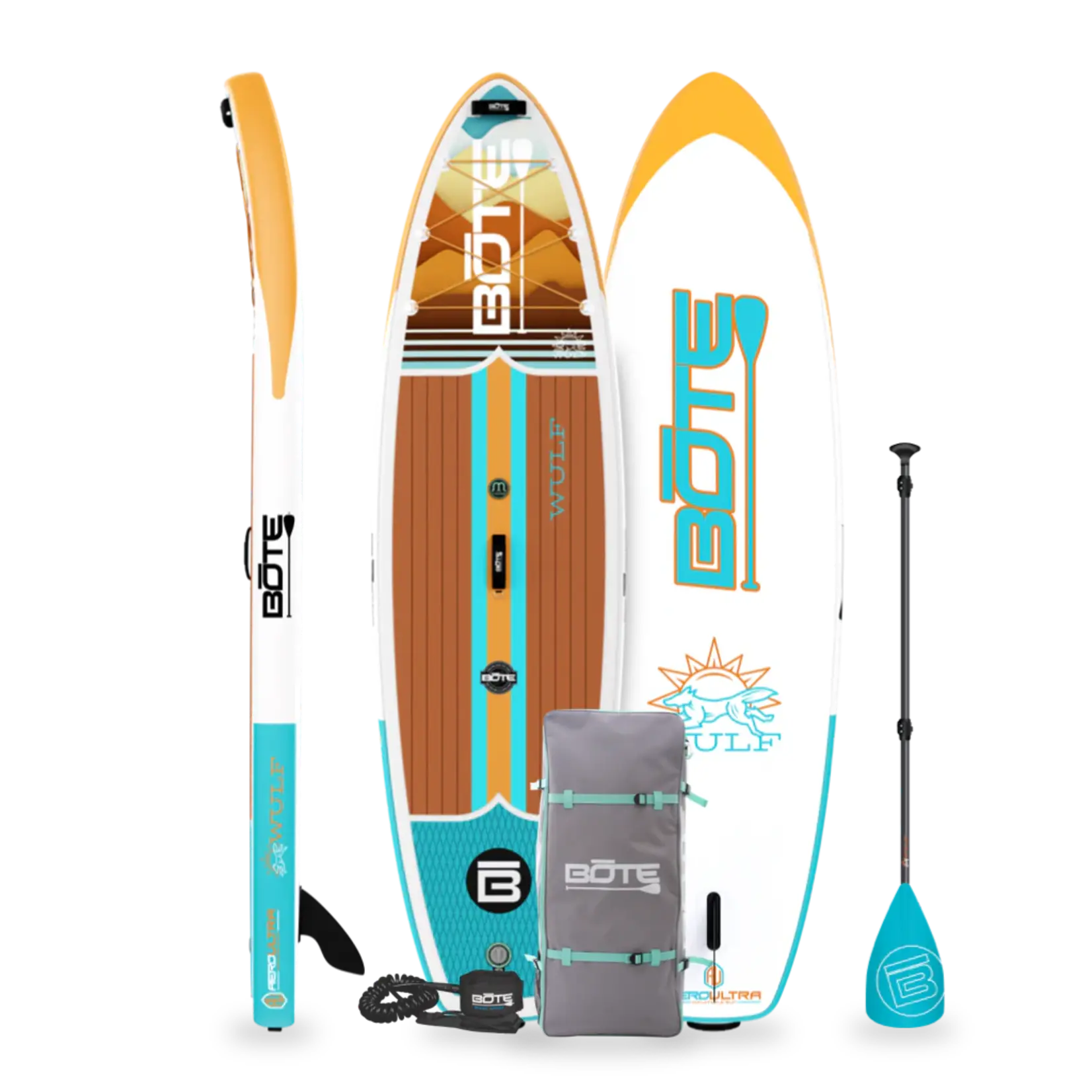 Bote Bote Wulf Aero 11ft 4in Inflatable Paddle Board with Magnepod