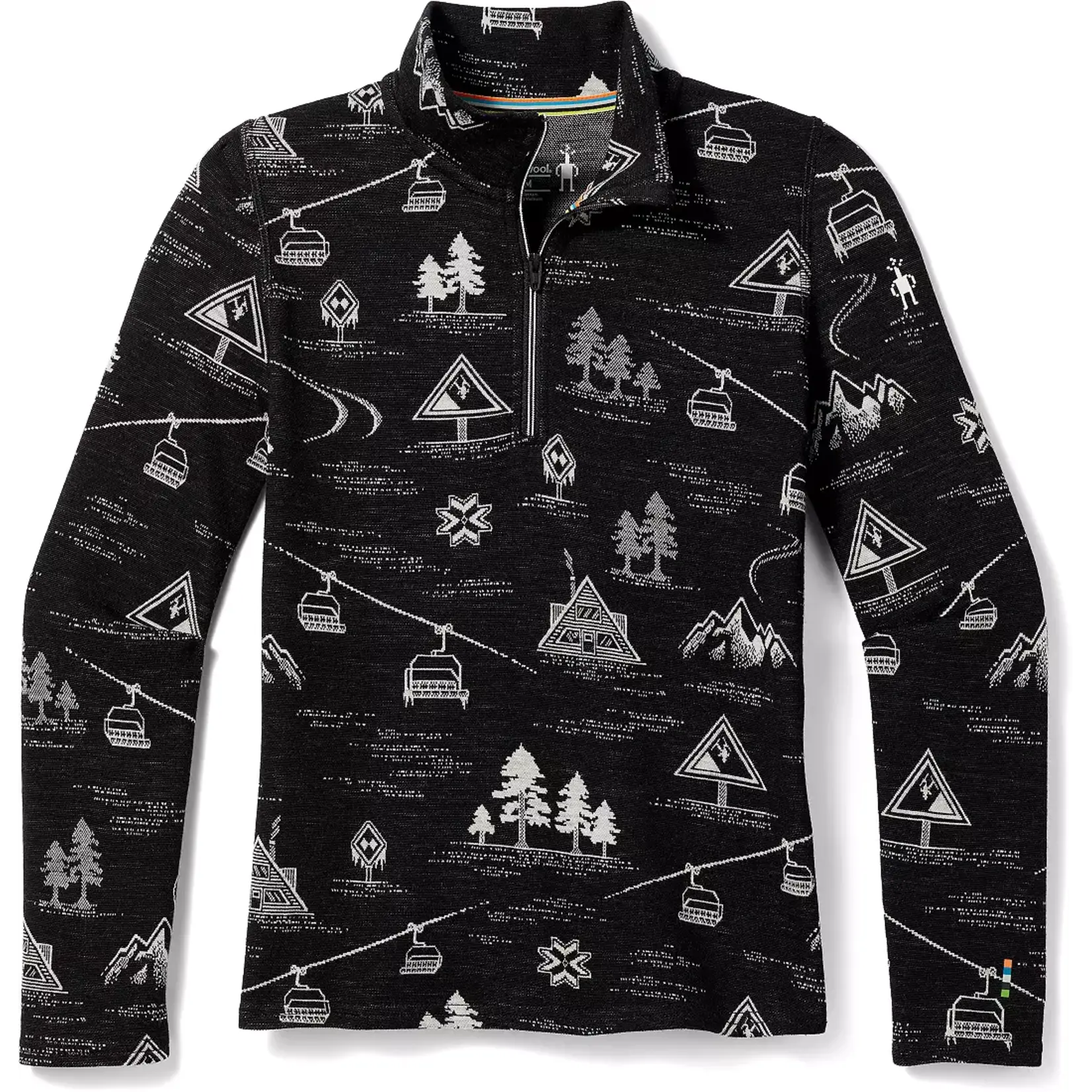 Smartwool Smartwool Kid's Classic Thermal Merino Base Layer 1/4 Zip