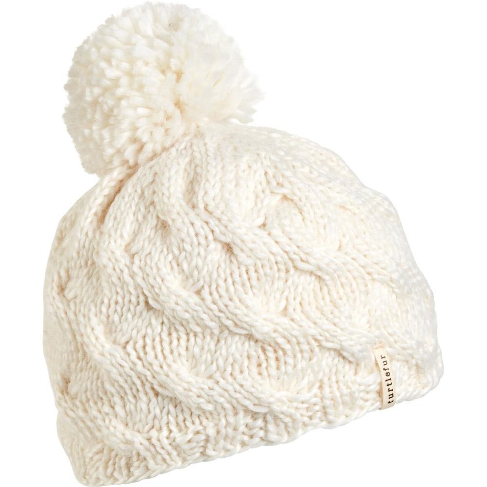 Turtle Fur Turtle Fur Merino Wool Wave On Wave Pom Beanie