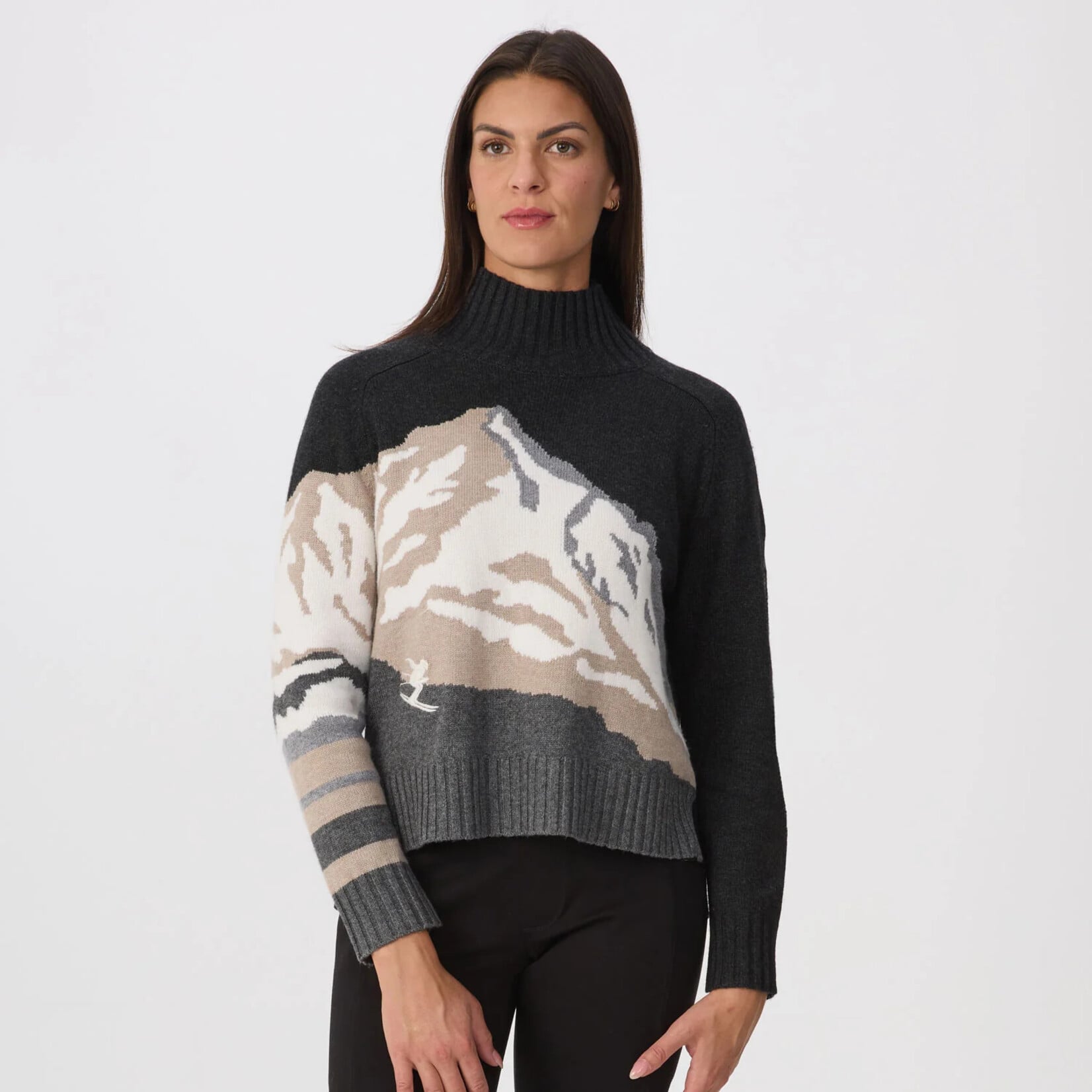 Krimson Klover Krimson Klover Women's Skylar Mock Neck Sweater