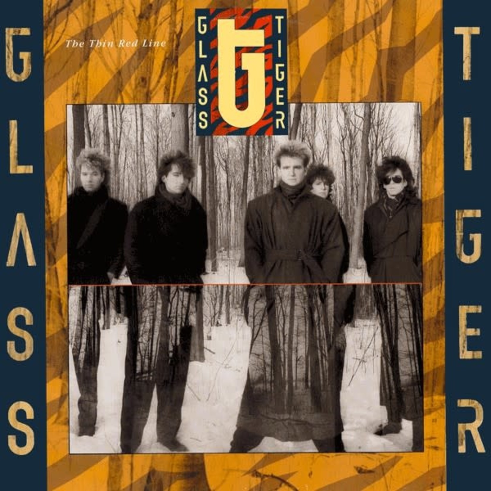 [Vintage] Glass Tiger - The Thin Red Line (black or clear vinyl)