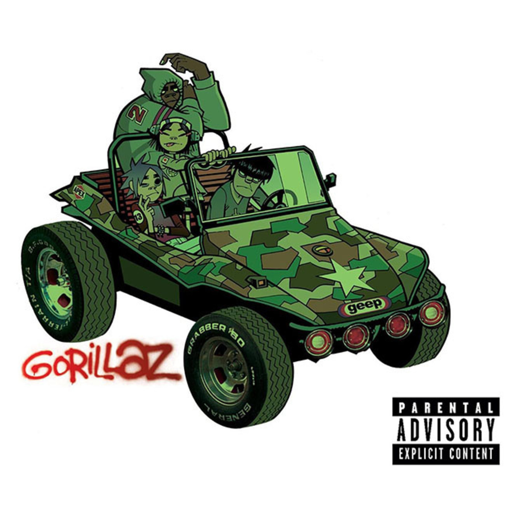 [New Vinyl] Gorillaz - self-titled (2LP)