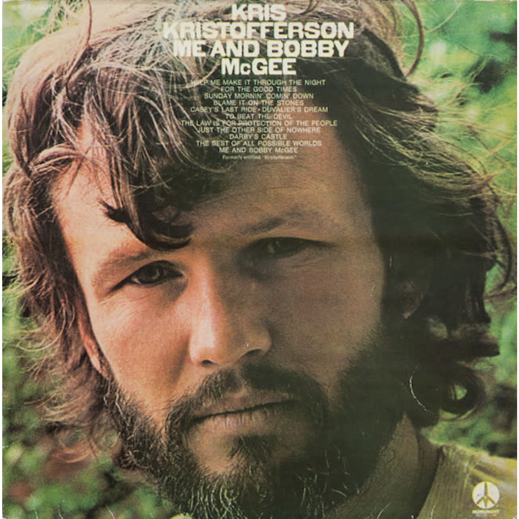 [Vintage] Kris Kristofferson - Me & Bobby McGee (reissue of 1st LP