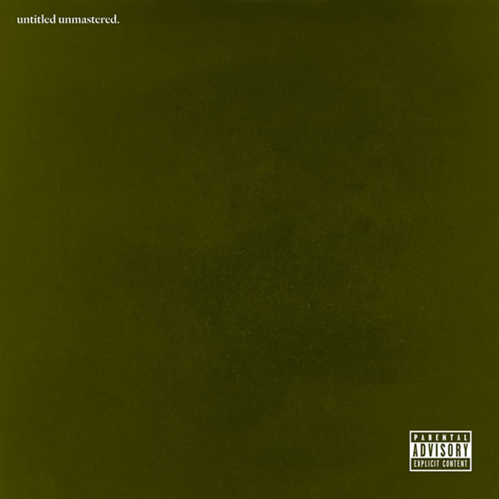 [New Vinyl] Kendrick Lamar - Untitled Unmastered