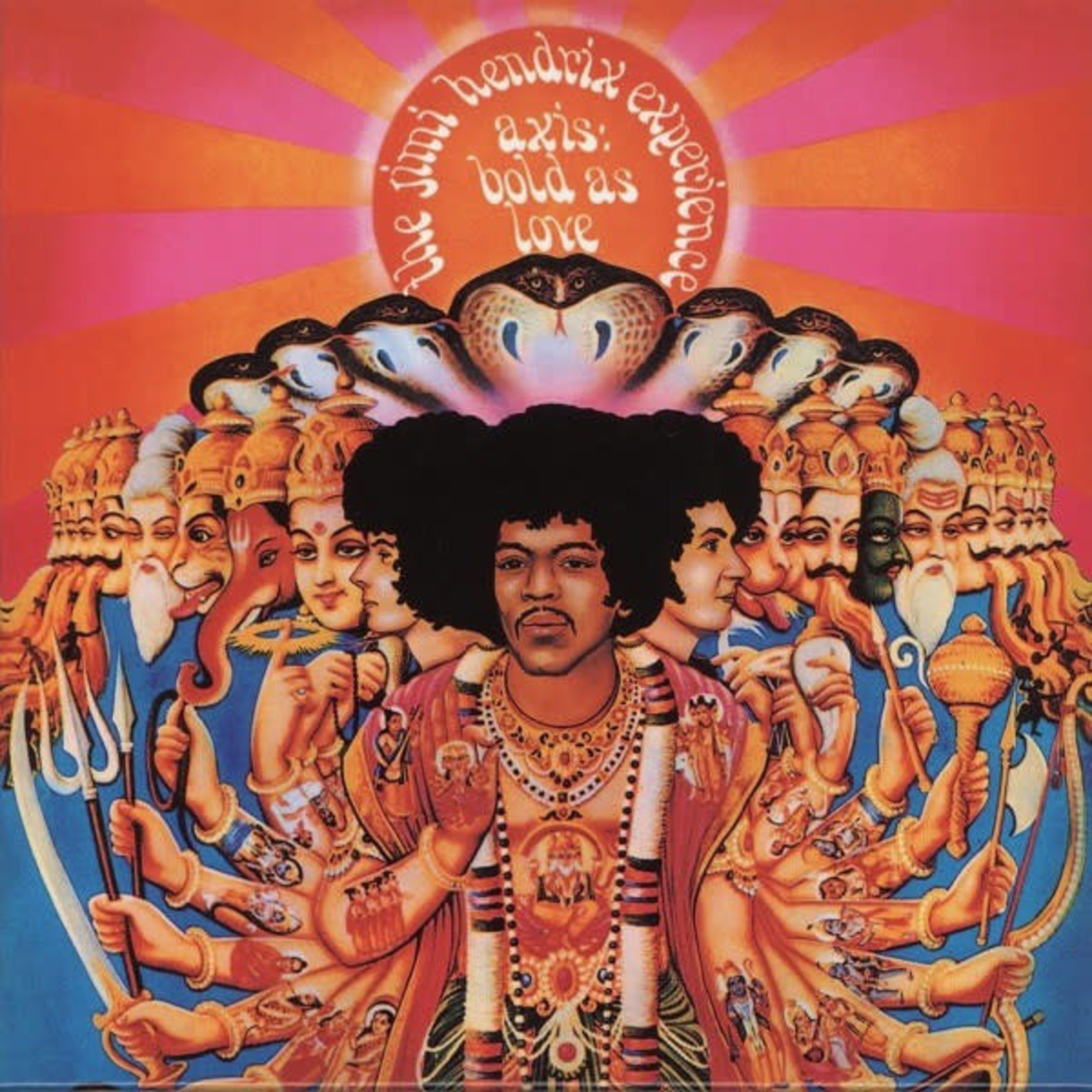 [Vintage Vinyl] Jimi Hendrix - Axis: Bold As Love (solid brown Reprise reissue)