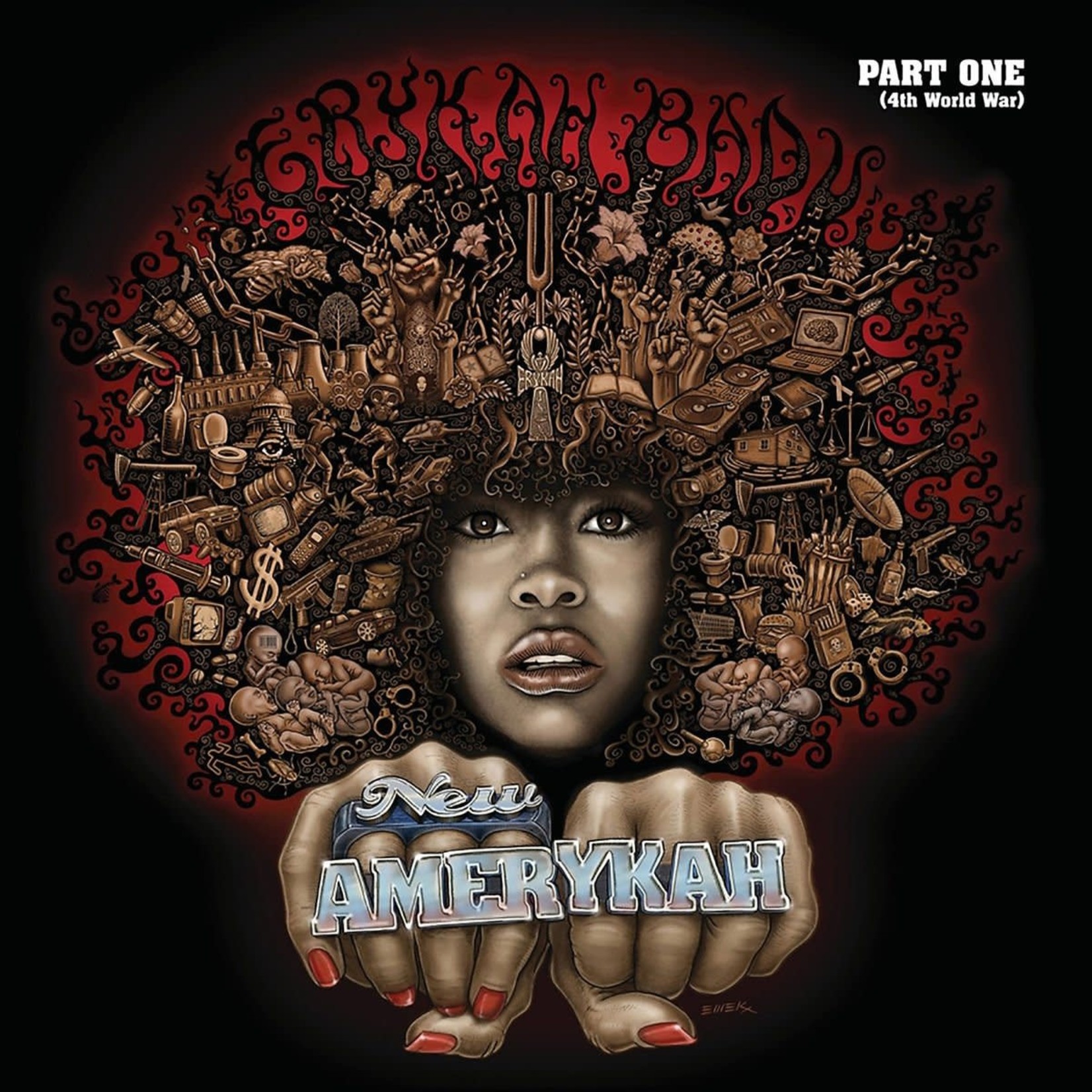 [New Vinyl] Erykah Badu - New Amerykah - Part 1 (2LP, 4th World War)