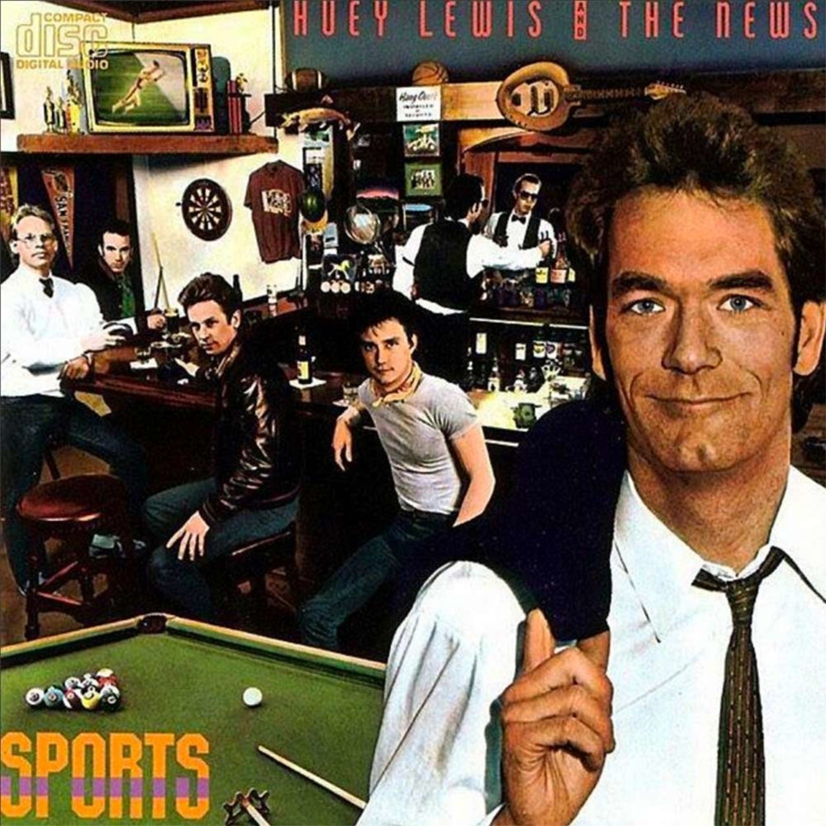 [Vintage] Huey Lewis & the News - Sports